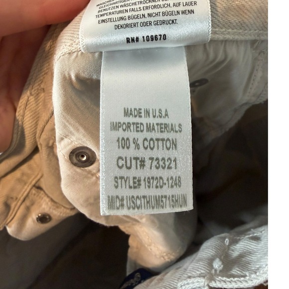 CITIZENS OF HUMANITY Horseshoe Jeans Gray Light Wash Distressed 28 Wide Leg - Picture 8 of 11